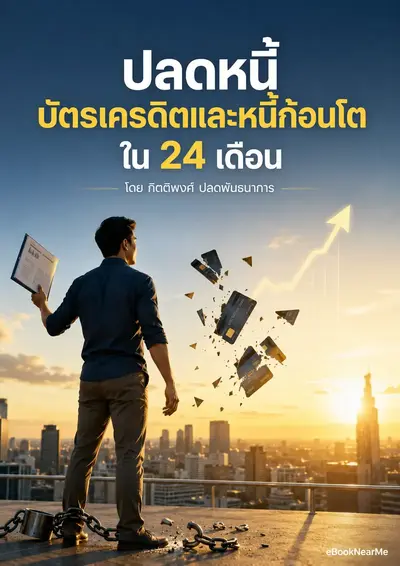 ปลดหนี้บัตรเครดิตและหนี้ก้อนโต ใน 24 เดือน