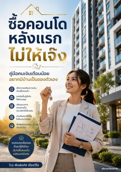 ซื้อคอนโดหลังแรกไม่ให้เจ๊ง คู่มือคนเงินเดือนน้อยอยากมีบ้านเป็นของตัวเอง