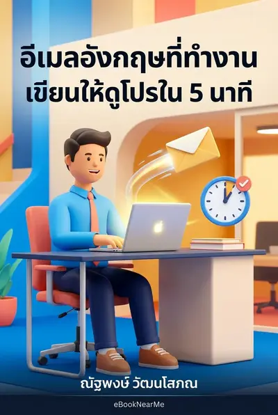 อีเมลอังกฤษที่ทำงาน เขียนให้ดูโปรใน 5 นาที